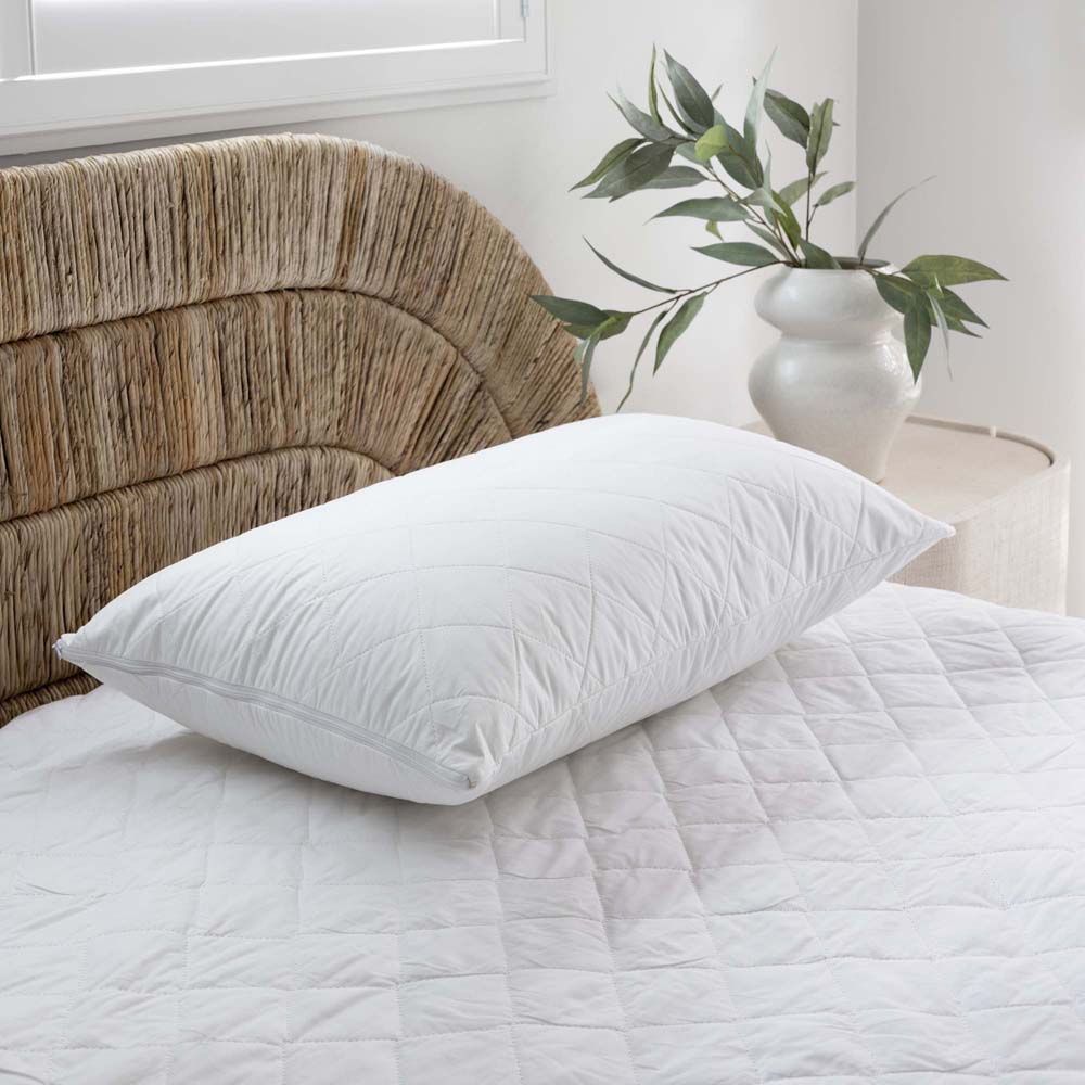 Arbor Cotton Mattress Protector 45cm Deep Bambury - Queen