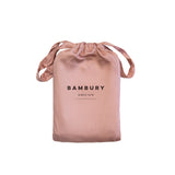 Bamboo Satin Pillowcases Rose Pink- Bambury