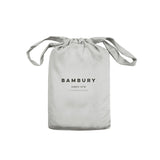Bamboo Satin Pillowcases Silver- Bambury