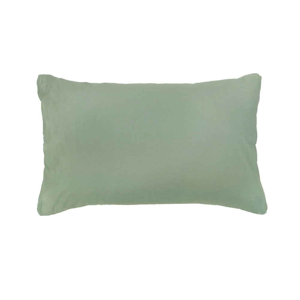 Sullivan Quilt / Duvet Cover Set Sage Double - BAMBURY