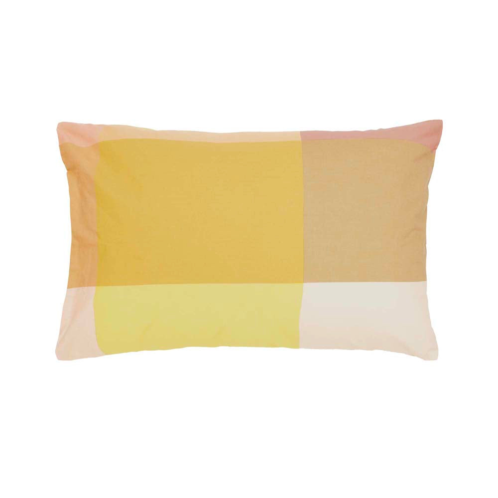 Sullivan Yarn-Dyed Cotton Quilt Cover Set Bambury - Double Sunshine