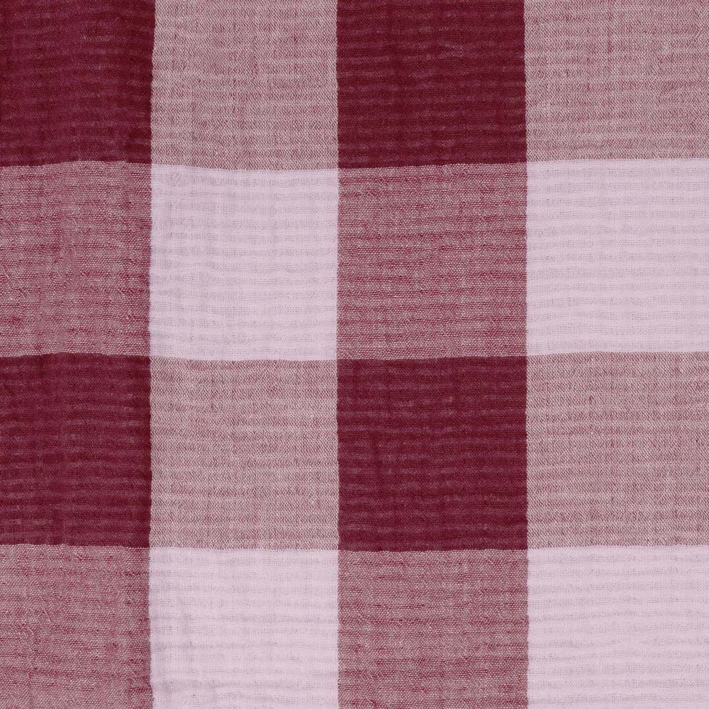 Willow Cotton Gauze Quilt Cover Set Bambury - Double Berry