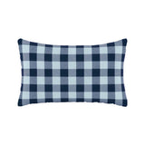 Willow Cotton Gauze Quilt Cover Set Bambury - Double Blue