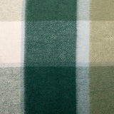 Nolan Wool Bamboo Blanket Forest Check Double/Queen - Bambury