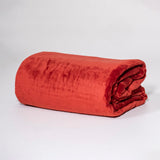 DreamTicket Coral Fleece Blanket - Garnet