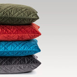 Quilted Cushion Cover - Dreamticket Verve Velvet Oblong (Fern)