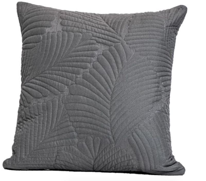 Square Cushion Cover - Dreamticket Amora (Charcoal)