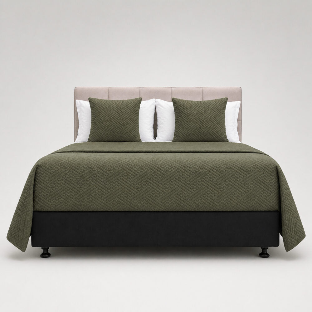 DreamGreen Amora Bedcover Olive - Super King
