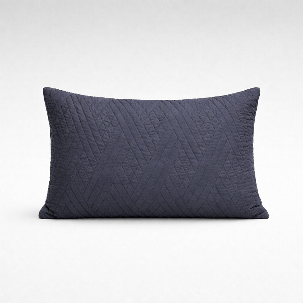 DreamGreen Amora Cushion Cover Navy - Oblong