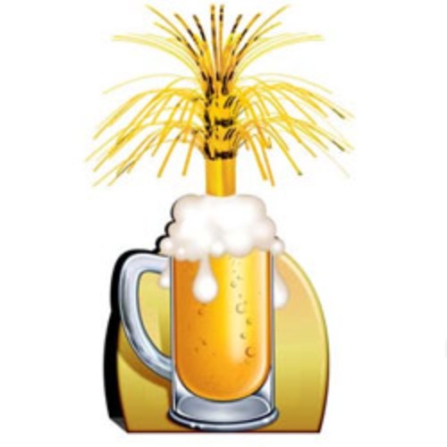 Elegant 37.5cm glass beer mug designed to showcase your brews, ideal for gatherings and conversation starters.