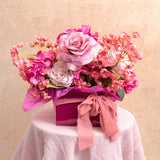 Medium No.6 Posy Box Autolock Base Pk10 SugarPlum