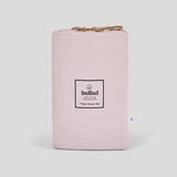 Pink Salt Fitted Sheet And Pillowcase Set King Single - Bambury
