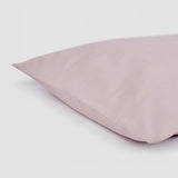Pink Salt Fitted Sheet And Pillowcase Set King Single - Bambury