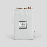 Snow White Fitted Sheet And Pillowcase Set Double - Bambury