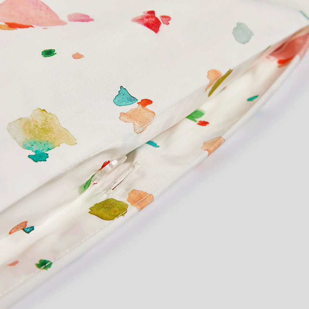 Color Play Organic Cotton Duvet / Quilt Cover Set Queen - Bambury
