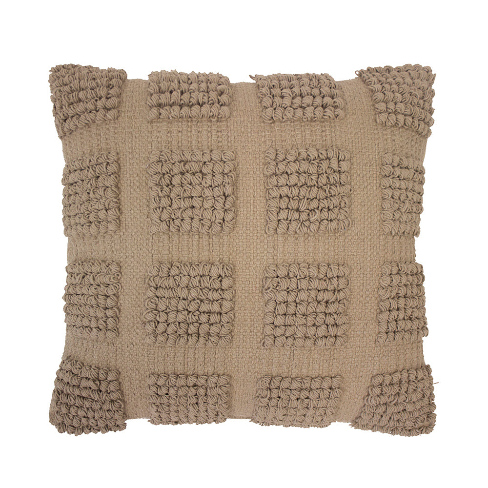 Dawson Cushion 45x45cm Almond- Bambury