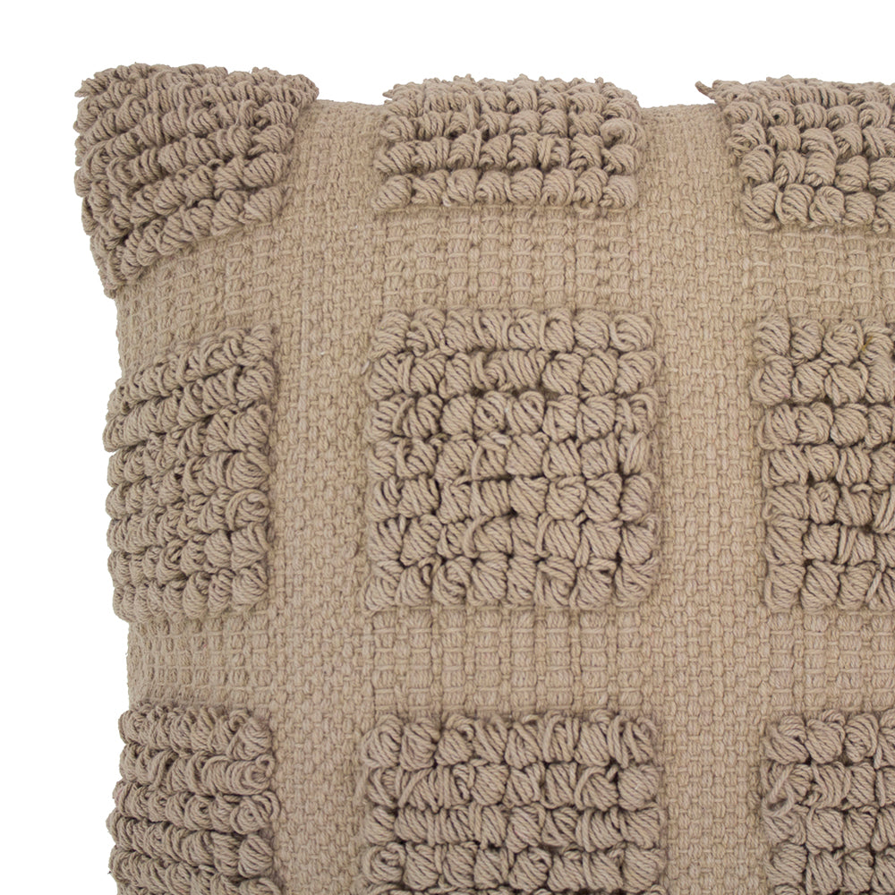 Dawson Cushion 45x45cm Almond- Bambury
