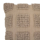 Dawson Cushion 45x45cm Almond- Bambury