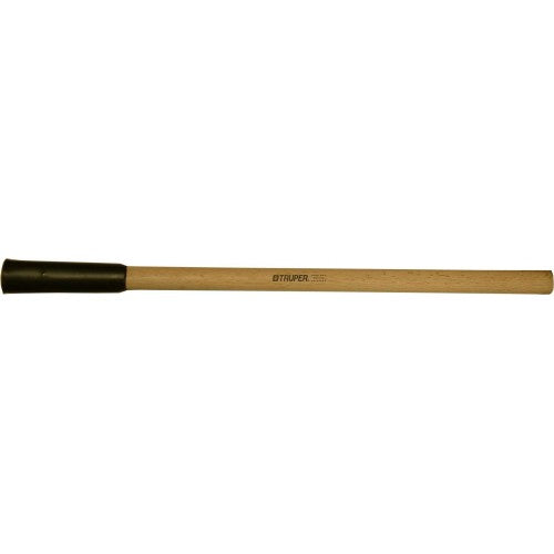Durable 36" hickory axe handle designed for splitting wood with ergonomic grip and added stability features.