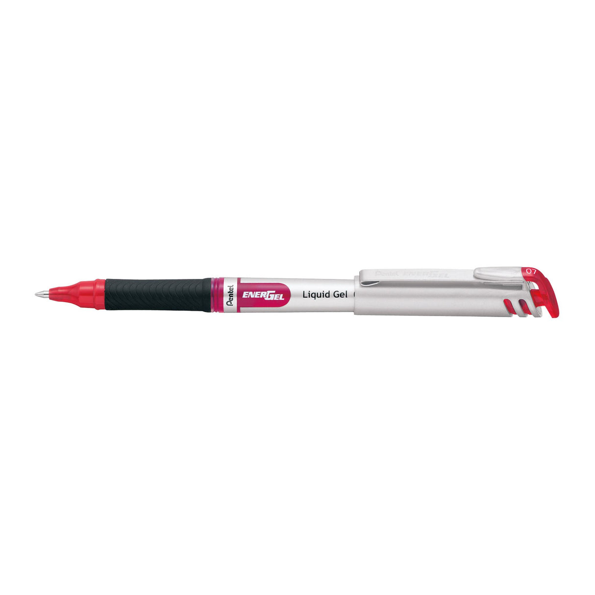 PENTEL ENERGEL GEL ROLLER PEN STICK BL17 0.7mm RED -12 units