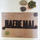 Black Acrylic: Haere mai Acrylic Art