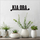 Black Acrylic: Kia Ora Acrylic Art