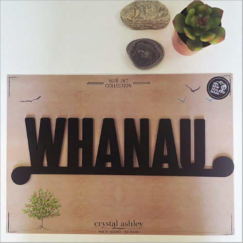Black Acrylic: Whanau Acrylic Art