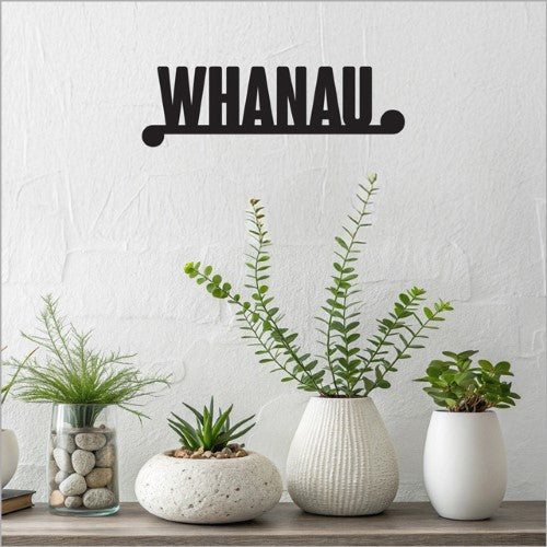 Black Acrylic: Whanau Acrylic Art