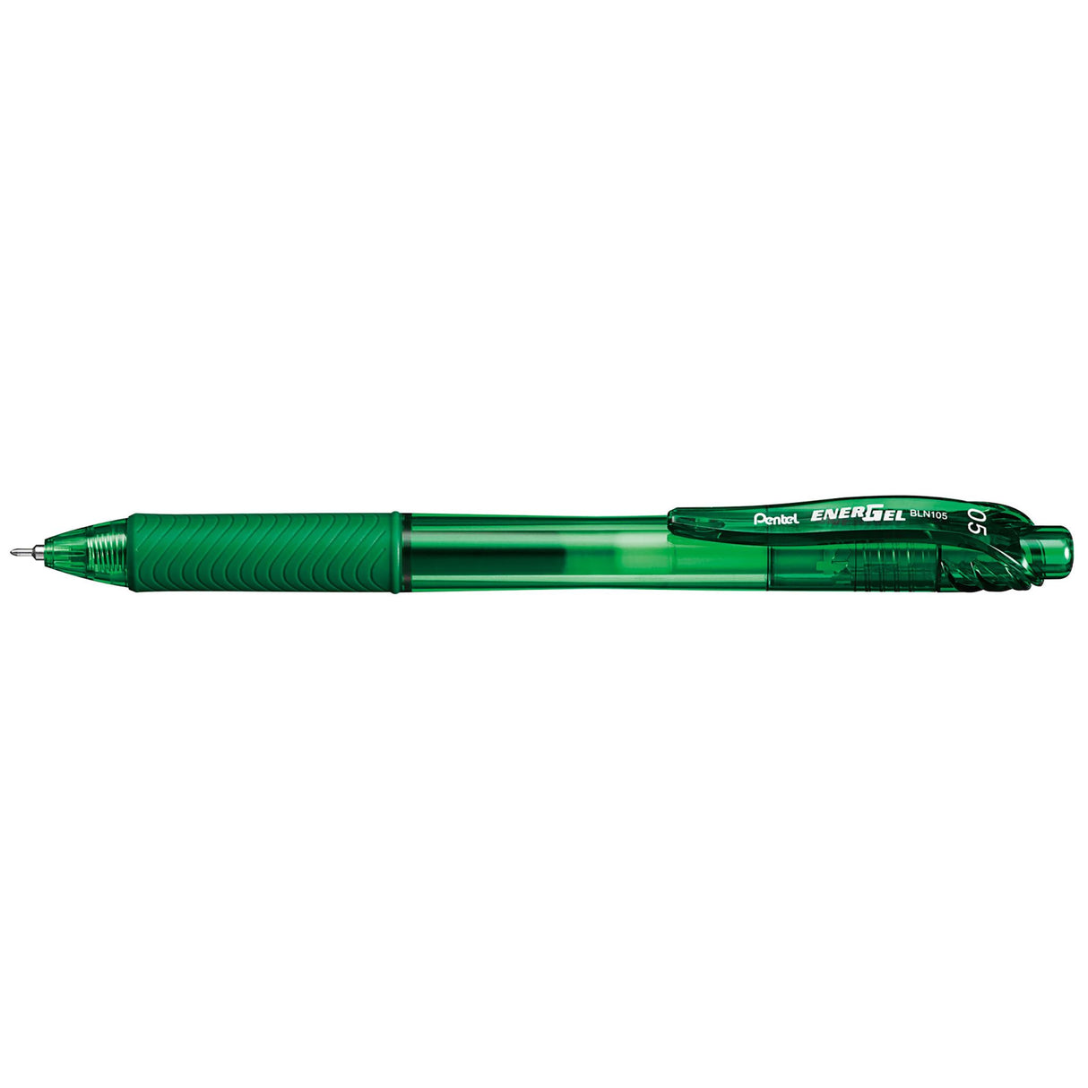 PENTEL ENERGEL GEL PEN BLN105 GREEN - Pack of 12