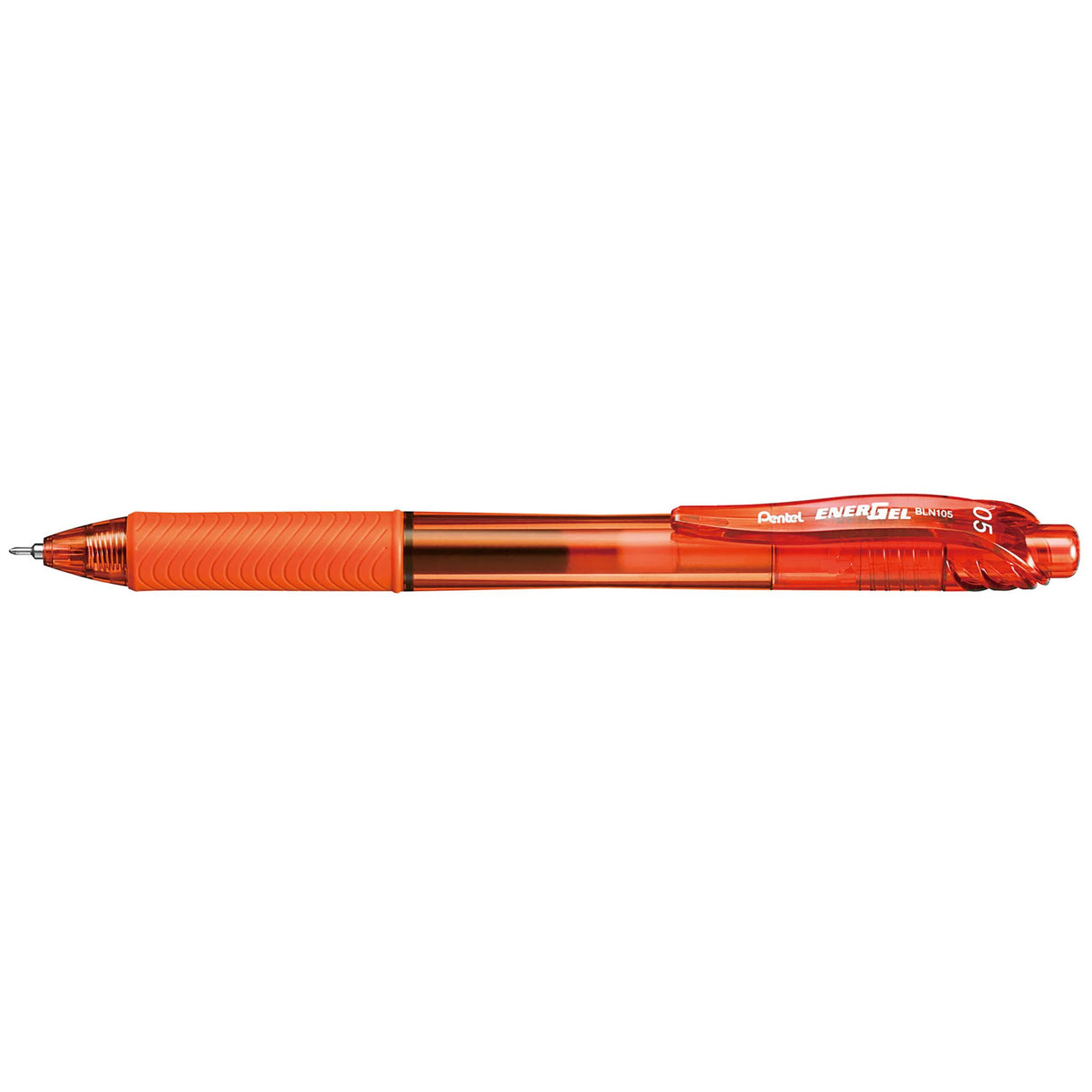 PENTEL ENERGEL GEL PEN BLN105 ORANGE - Pack of 12