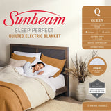 QUILTED ELECTRIC BLANKET - SLEEP PERFECT QUEEN (153cm x 200cm)