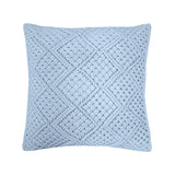 Anka Square Cushion Blue- Bambury