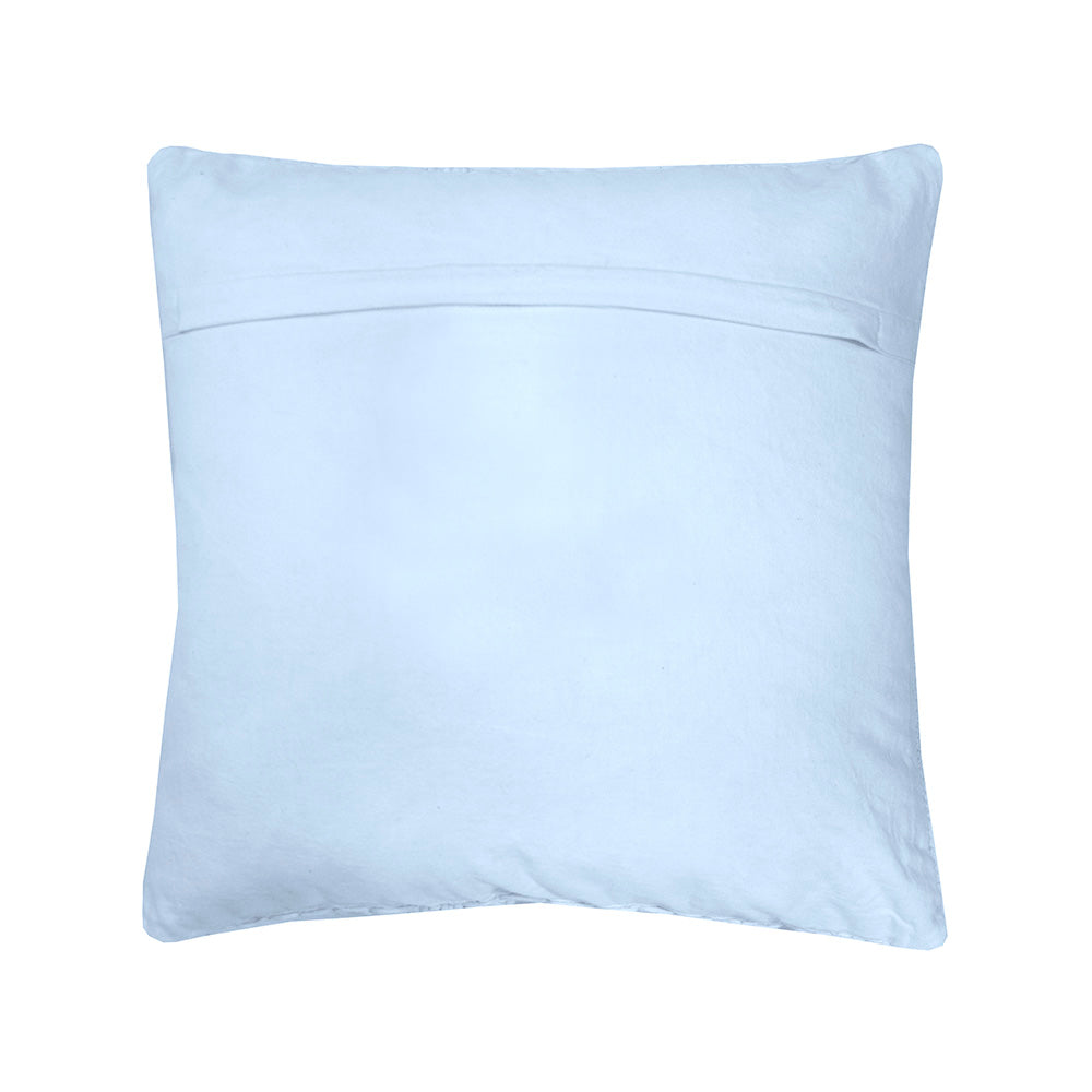 Anka Square Cushion Blue- Bambury
