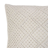Anka Square Cushion Ivory