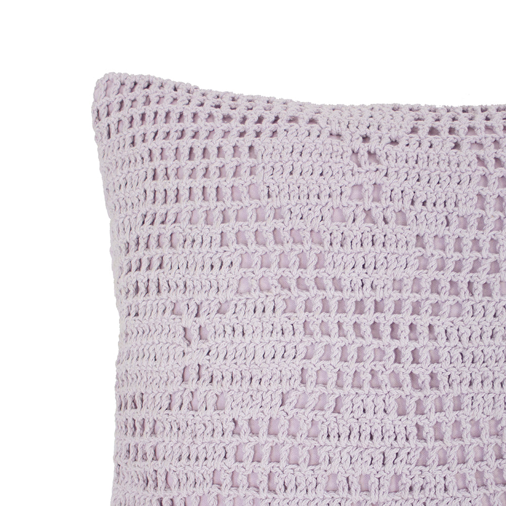 Callista Square Cushion Lilac- Bambury