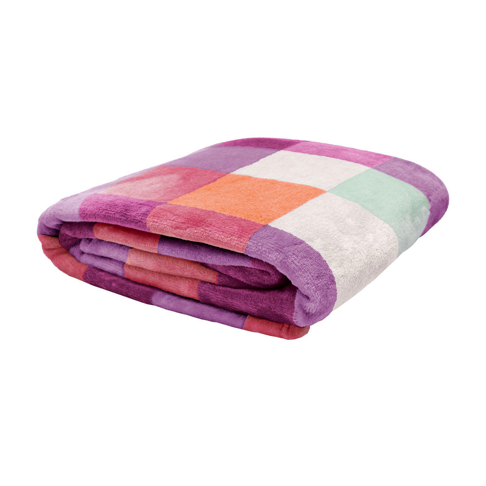 Charlie Ultraplush Throw Sherbet - Bambury