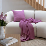 Dora Throw Orchid