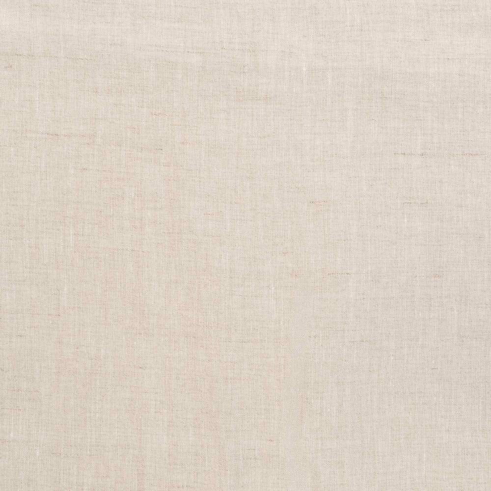 Linen Feather-Filled Square Cushion 50 x 50cm Bambury - Natural