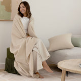 Milo Waffle Throw Stone - Bambury