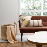 Sedona Rectangle Cushion Cappuccino- Bambury