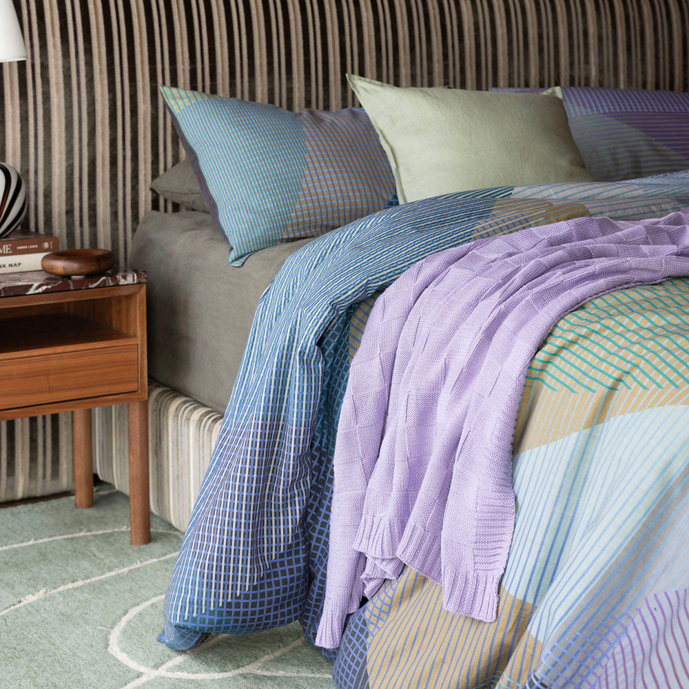 Solomon Throw Lilac - BAMBURY