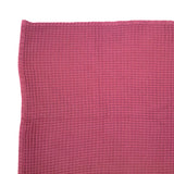 Waffle Throw 130x180cm Pink- Bambury