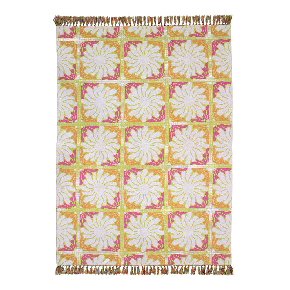 Zinnia Throw Blanket Sorbet