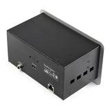 4K Conference Table Connectivity Box - HDMI, VGA, DisplayPort, USB Ports & Ethernet
