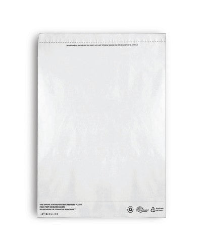 B Online White Poly Mailer - Foolscap Recycled (200/ctn)