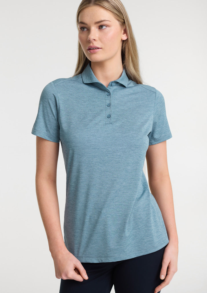 Phoenix Womens Short Sleeve Polo - Navy