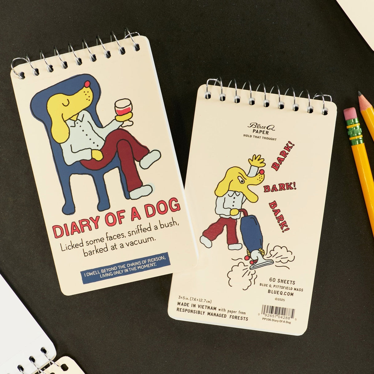 Spiral Notebooks  - Diary Of A Dog
