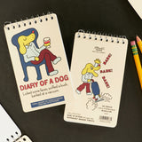 Spiral Notebooks  - Diary Of A Dog