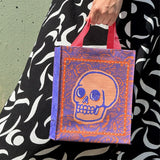Handy Tote - Skulls & Roses