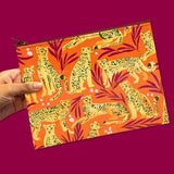 Zipper Pouch - Cheetah